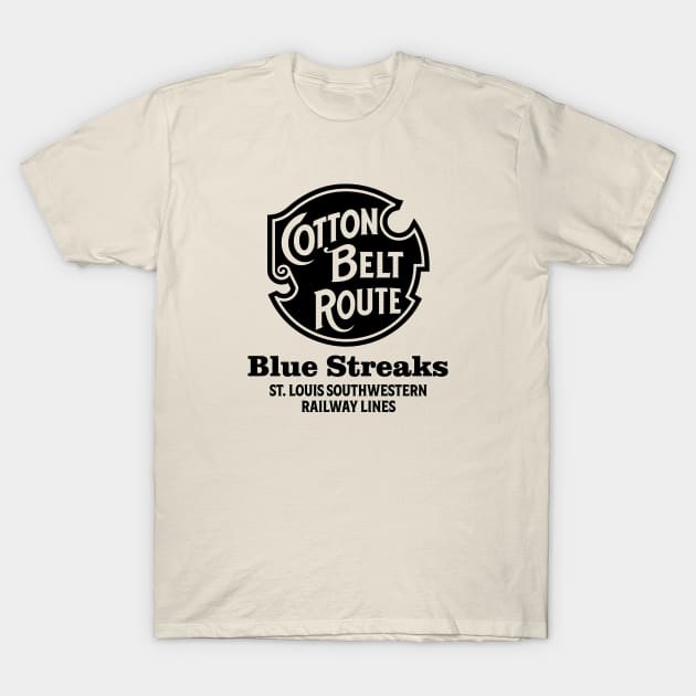 Cotton Belt Route T-Shirt by BUNNY ROBBER GRPC